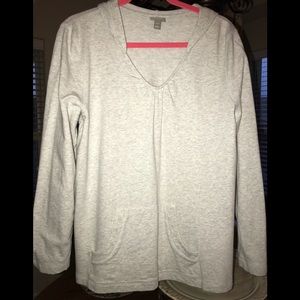 J. Jill Hoodie with Kangaroo Pocket